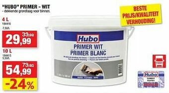 Hubo Hubo primer - wit aanbieding