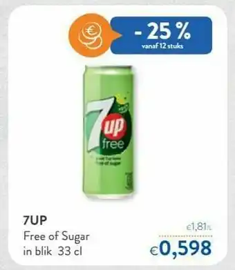 7up free of sugar