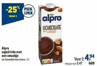 Amandel met choco