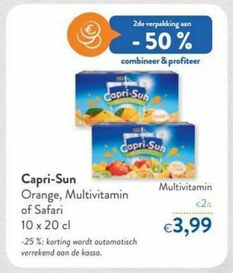 Capri-sun multivitamin