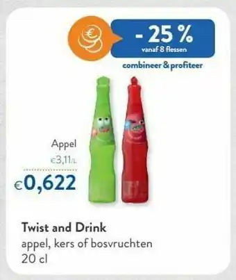 Twist and drink appel