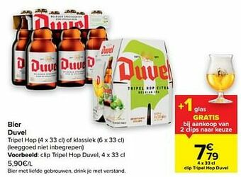 Carrefour Tripel hop duvel aanbieding