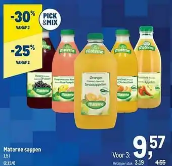 Materne sappen
