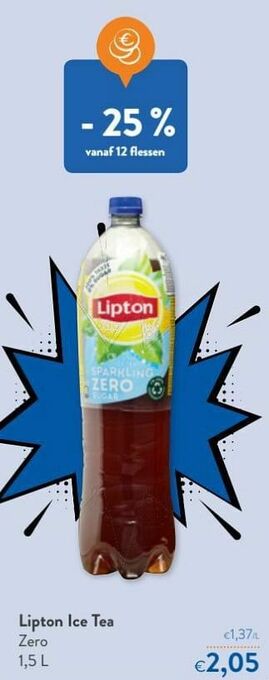 OKay Lipton ice tea zero aanbieding