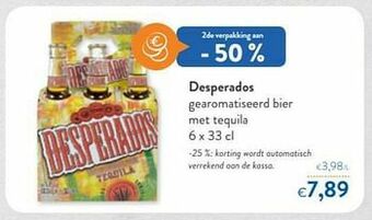 OKay Desperados gearomatiseerd bier met tequila aanbieding