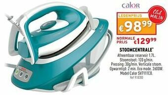 Stoomcentrale calor sv7111co