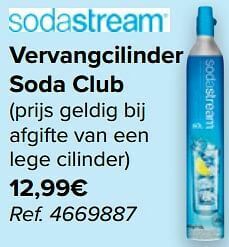Carrefour Vervangcilinder soda club aanbieding