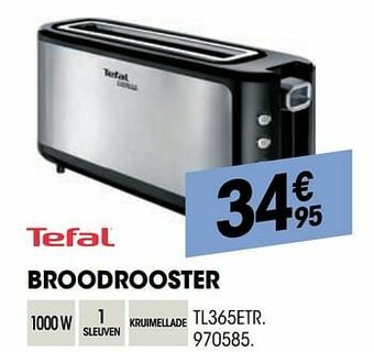 Electro Depot Tefal broodrooster tl365etr aanbieding