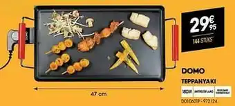 Electro Depot Domo elektro teppanyaki do1060tp aanbieding