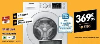Electro Depot Samsung wasmachine ww71ta049te-en aanbieding