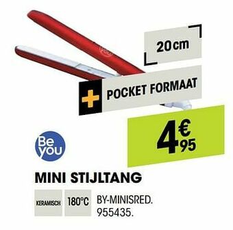 Electro Depot Be you mini stijltang by-minisred aanbieding