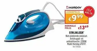 Trafic Strijkijzer homday 475117 aanbieding