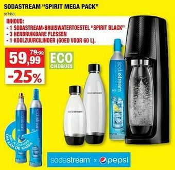 Sodastream spirit mega pack