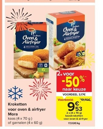 Carrefour Kroketten voor oven & airfryer mora aanbieding