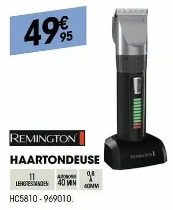 Electro Depot Remington haartondeuse hc5810 aanbieding