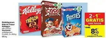Carrefour Market Kellogg’s ontbijtgranen frosties aanbieding