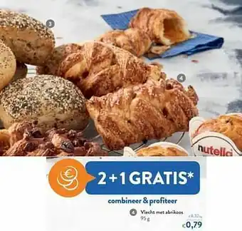 Vlecht met abrikoos
