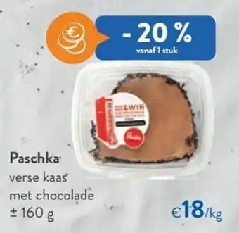 Paschka verse kaas met chocolade