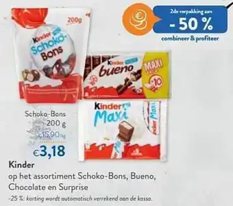 OKay Kinder schoko-bons aanbieding
