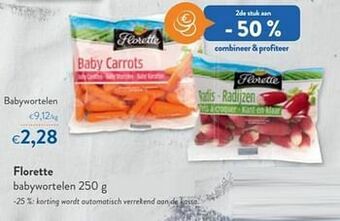 Florette babywortelen