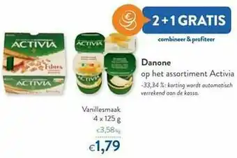 OKay Danone vanillesmaak aanbieding