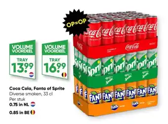 Big Bazar Coca cola, fanta of sprite aanbieding