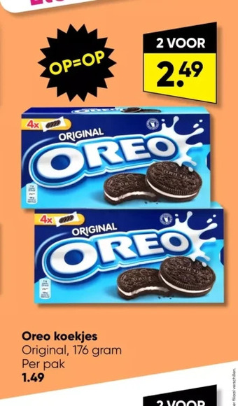 Big Bazar Oreo koekjes aanbieding