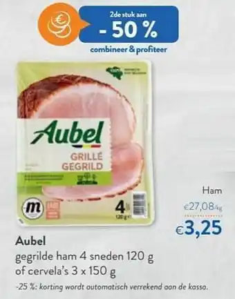 Aubel gegrilde ham