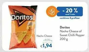 OKay Doritos nacho cheese aanbieding