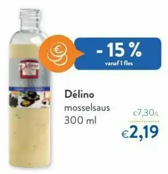 Délino mosselsaus