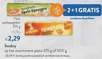 OKay Soubry fijne speltspaghetti aanbieding