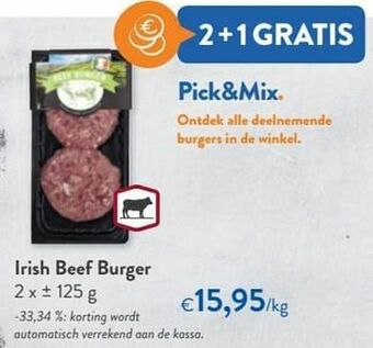 OKay Irish beef burger aanbieding
