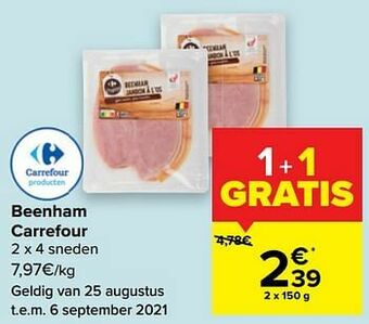 Carrefour Beenham carrefour aanbieding