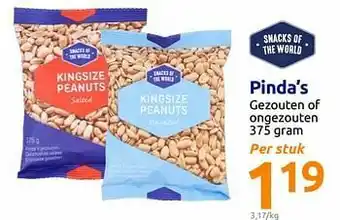 Action Pinda’s aanbieding