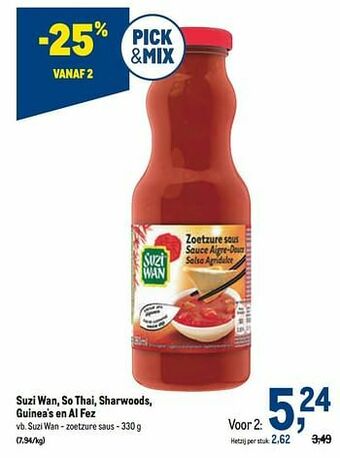 Suzi wan - zoetzure saus