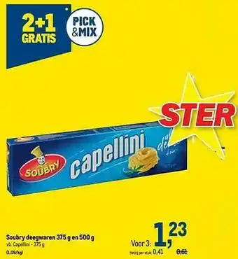 Soubry deegwaren capellini