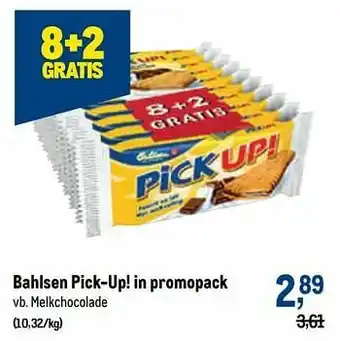 Bahlsen pick-up! melkchocolade