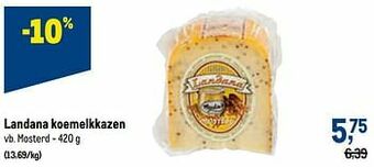 Landana koemelkkazen mosterd