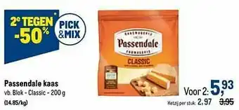 Makro Passendale kaas blok - classic aanbieding