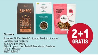 Delhaize Granola aanbieding