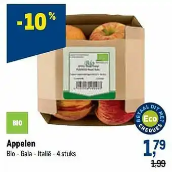 Makro Appelen aanbieding