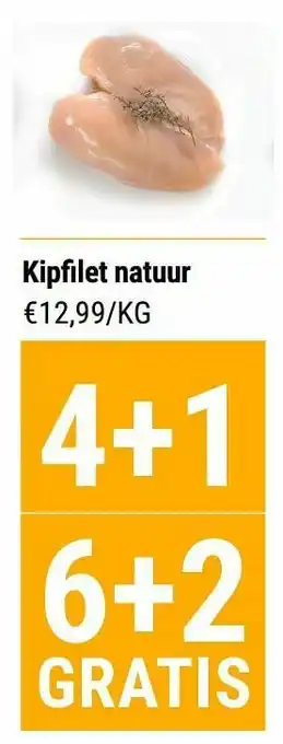 Budgetslager Kipfilet natuur aanbieding