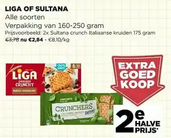 Sultana crunch italiaanse kruiden