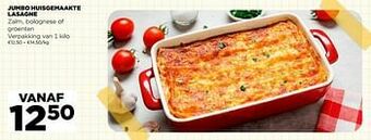 Jumbo Jumbo huisgemaakte lasagne aanbieding