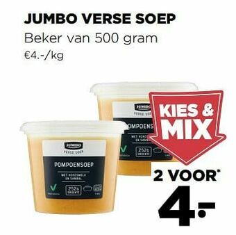 Jumbo Jumbo verse soep aanbieding