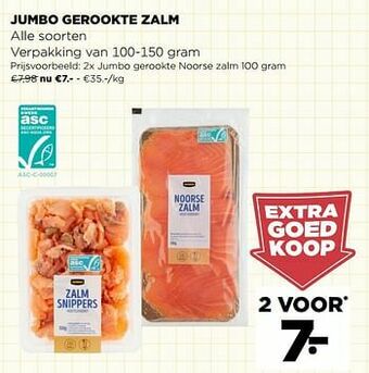 Jumbo gerookte zalm