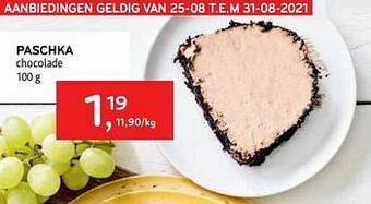Alvo Paschka chocolade aanbieding