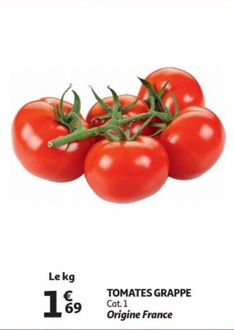 Auchan TOMATES GRAPPE aanbieding