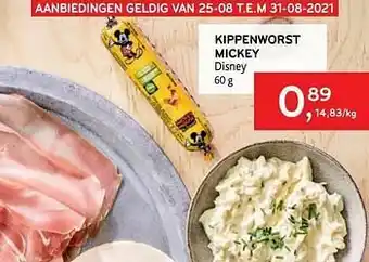 Kippenworst mickey disney