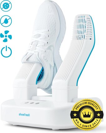 Bol.com Shoefresh schoenverfrisser & schoenendroger - geurvreters voor schoenen – schoendroger - wit aanbieding